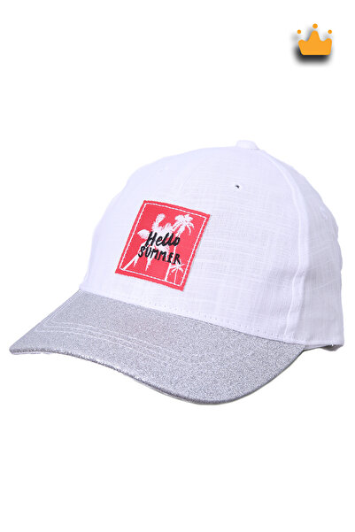 Kitti Дитячий капелюх для дівчинки Hello Summer Білий