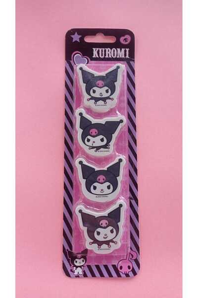 kuromi Kuromi Eraser 4 Pcs Sanrio