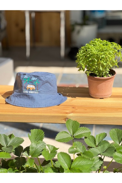 BETSY STUDIO Bebek Bucket Şapka Yazlık Güneş Koruyucu