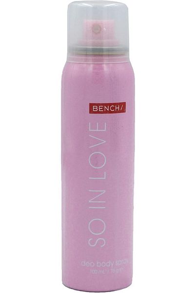 BENCH سبراي مزيل عرق للجسم "سو إن لوف" من بينش - برائحة الزهور والفواكه، يدوم طويلًا، 100 مل للنساء