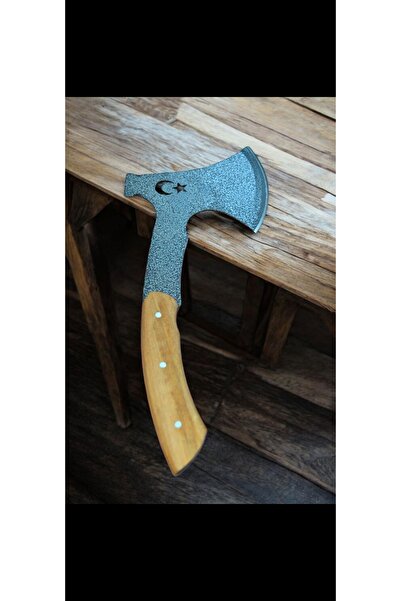 Kogus Ay yıldızlı kamp baltası outdoor av ve kamp bıçağı mutfak bıçağı çakı k...