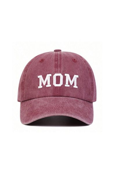 Tresore MOM & DAD Κέντημα με στάμπα καπέλο μπέιζμπολ / Κέντημα καπέλο μαμάς και μπαμπάς / Καπέλο για ζευγάρια μαμάς και μπαμπά