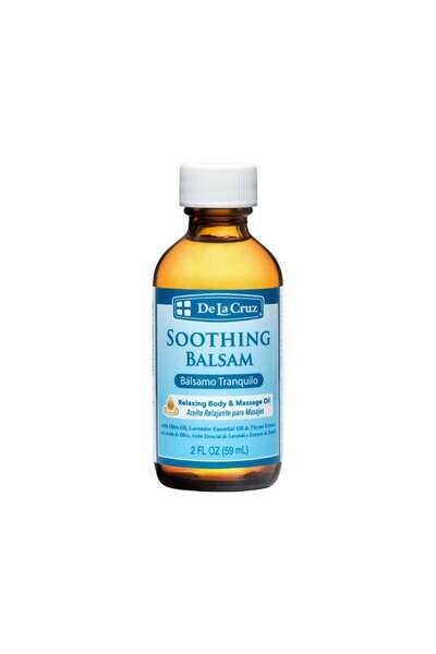 De La Cruz دي لا كروز باركود لزيت التدليك البلسم المهدئ من كروز بدون مواد حافظه