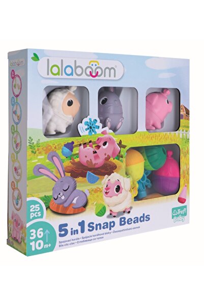 Trefl LALABOOM MONTESSORI BABY DEVELOPMENTAL GAME 25 PIECES