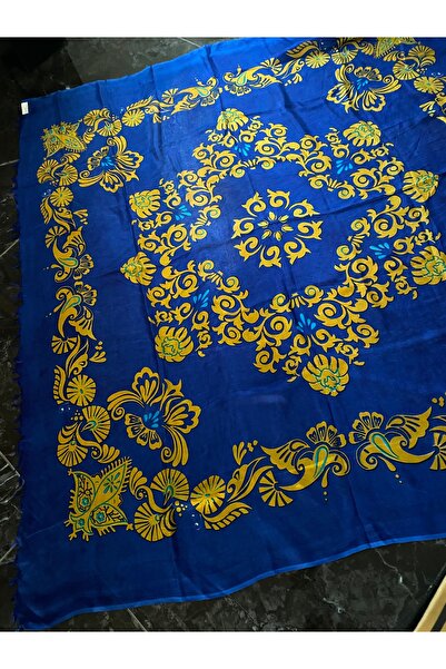 Bohemian Women's Ethnic Patterned Silk Shawl 1601036/16