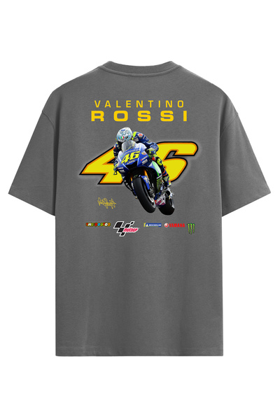 VEK تي شيرت كبير الحجم مطبوع عليه محرك روسي