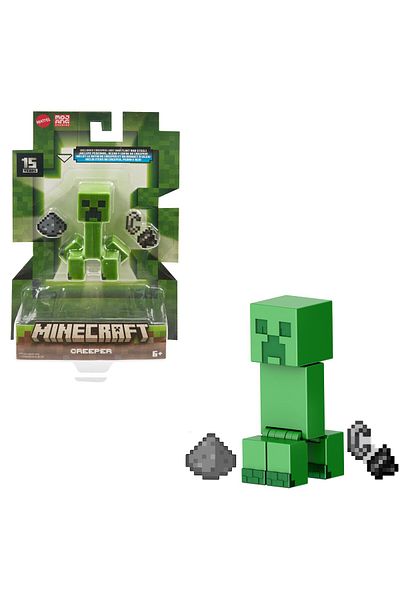 MINECRAFT CRAFT A BLOCK FIGURE CREEPER 8CM