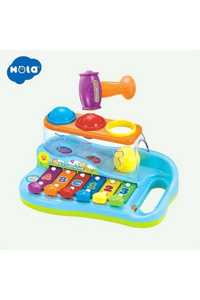 Hola XYLOPHONE WITH BALLS AND HAMMER