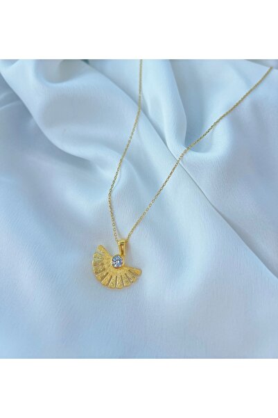 Wind Silver Yelpaze Kolye