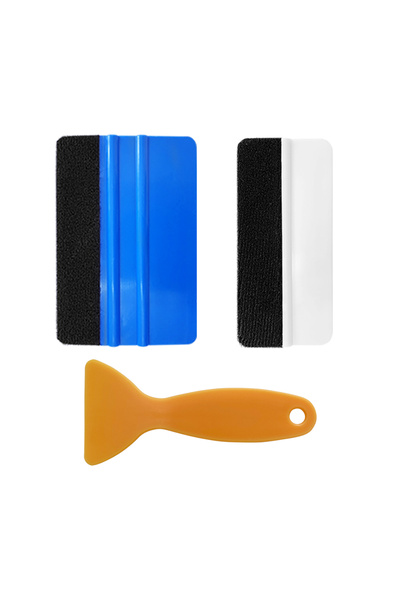 Choice3 Type 04 Car Wrapping Tools Kit Scraper Film Kits Felt Squeegee Hard Scraper Cutter Wrap Tool Window