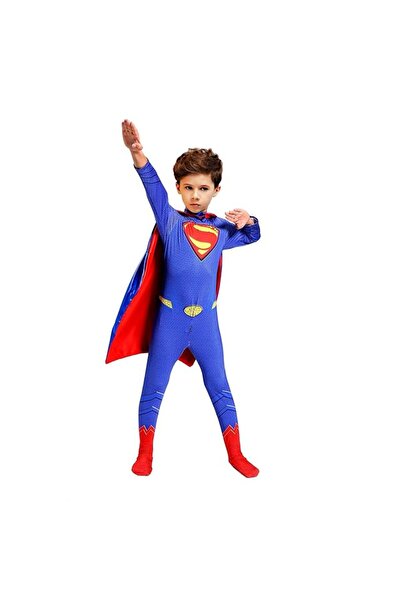 EvrikaUnity Superman Costume for Children, With Cape, Superhero, EvrikaUnity®...