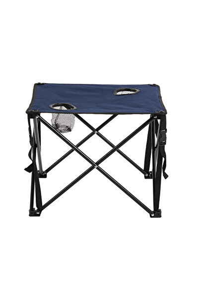 EvrenyeHome Katlanabilir 2 Kişilik Kamp Masası 47x47 cm