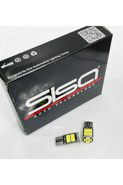 SİSA SENİSTESENAL T10 Led 26 Ledli W5w Canbus Metal Ultra Power Beyaz Park Plaka Tavan Ampulü