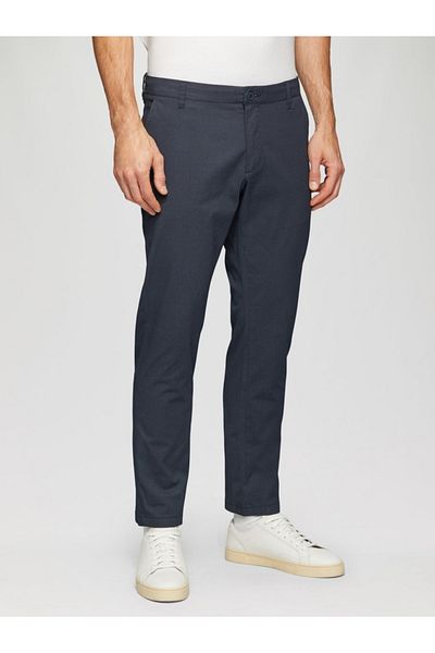 s.Oliver Chino Pants, Phoenix, Mid Waist Regular Fit, Dark Navy