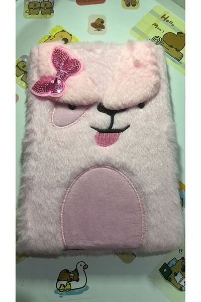demirosa Fun Notebook for Children – with Plush Cover”
