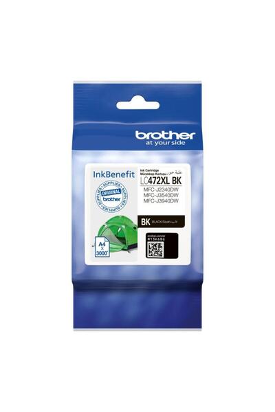 Brother Lc472xlbk Black Siyah 3.000 Sayfa Kapasiteli Kartuş Mfc-j2340-j3540-j...