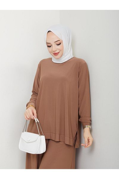 MODAMÜNASİP Νέα σεζόν Πολύ άνετο κομψό παντελόνι Loose Fit κοστούμι