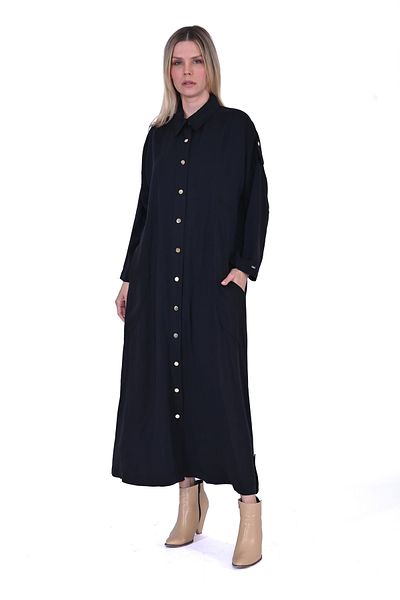 Invee Invee 7043 Snap Fastener Modal Cap - Black