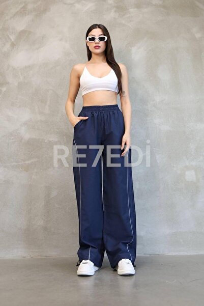 RE7EDİ UNISEX ΡΙΓΕ ΠΑΝΤΕΛΟΝΙ ΑΛΕΞΙΠΤΩΤΟ ΠΑΝΤΕΛΟΝΙ ΣΚΟΥΡΟ ΜΠΛΕ