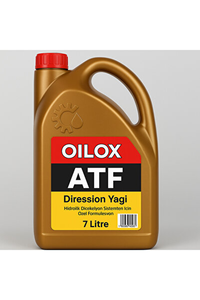 OİLOX Oilox Atf Hidrolik Kırmızı Direksiyon yağı 7 Litre