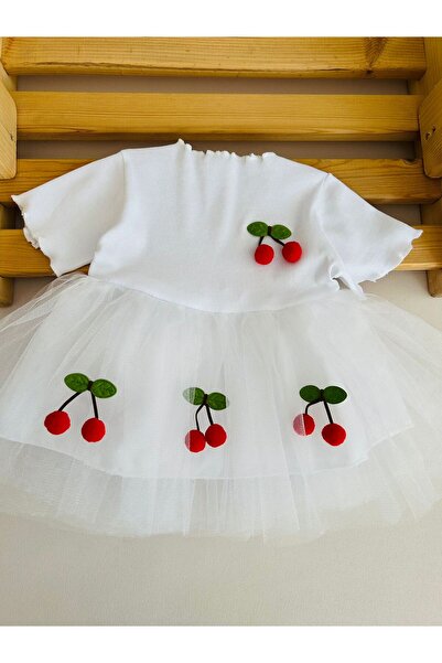 eymwes فستان Cherry Baby للأطفال لعيد الميلاد وعيد الميلاد