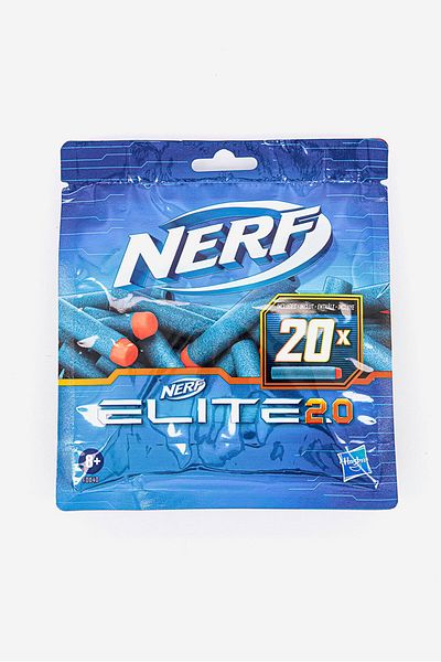 Nerf Elite 20 Dar Refill Pack, Blue