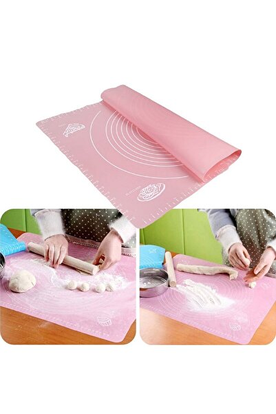 Skygo Mega Boy Hamur Açma Örtüsü Hamur Matı Ölçekli 45x65 cm