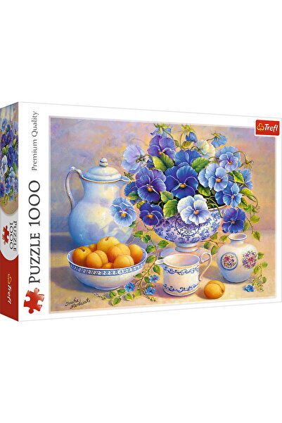 Evelise PUZZLE TREFL 1000 BUCHET ALBASTRU