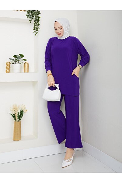 MODAMÜNASİP En Güzel Renkleriyle Tunik Çift Cep Detaylı Erva Pantolonlu Takımımız ✨✨