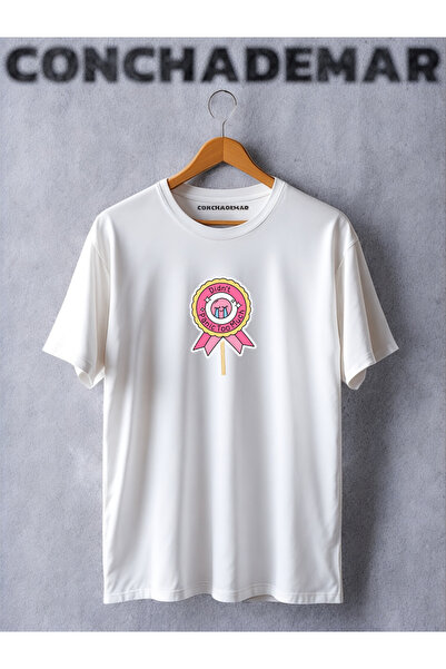 Vordevia Nisam previše paničio Motivacija Štampano Oversize kroj T-shirt