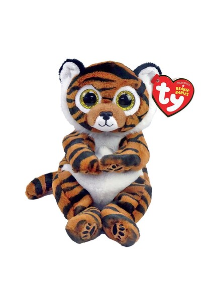 TY Plus 15Cm Beanie Bellies Clawdia Tigru