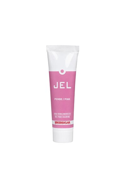 ŞEKER & SUGAR Sekersugar Pembe Jel Gıda Boyası 100 ml – Canlı ve Parlak Ton