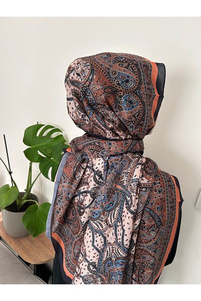 Sümeyye çeyiz Ethnic Ρετρό Σχέδιο Μαλακό Βαμβακερό Σάλι 180*85 cm