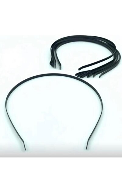 DUCK HOBY Siyah Metal Tel Taç 12 Adet 2,5 mm