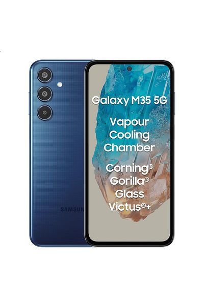 Samsung Galaxy M35 5g (6GB RAM,128GB STORAGE) Moonlight Blue | Vapour Cooling Chamber | 6000mah
