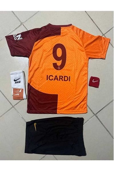 Marka Extra Galatasara'Y- 2023.2024 Season Children's Football Jersey Piece 4Th Set İ'Cardi̇ 9