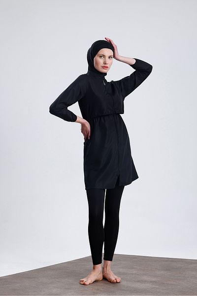 medipek Covered Water Repellent Parachute Hijab Swimsuit