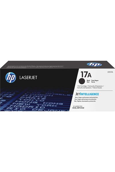 HP HP CF217A 17A Original LaserJet Toner Cartridge, Black, Single Pack