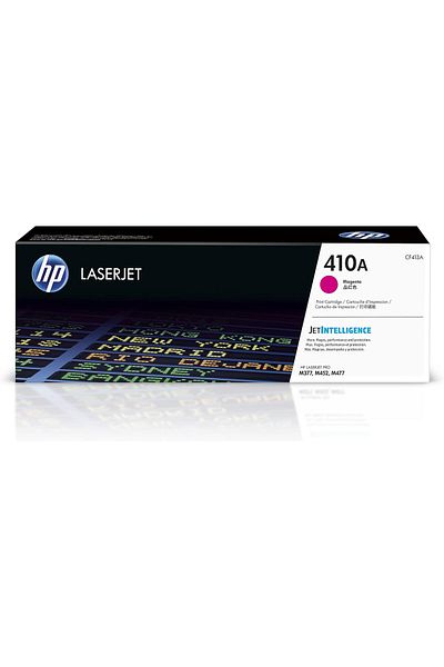 HP 410A Original LaserJet Toner Cartridge, Magenta Color