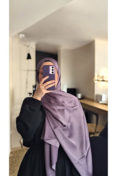 Lavena scarfs شال كلاسيكي سادة من الياقوت - أرجواني