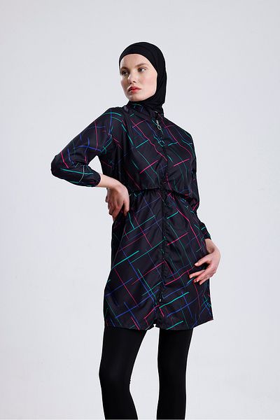 medipek Covered Water Repellent Parachute Hijab Swimsuit