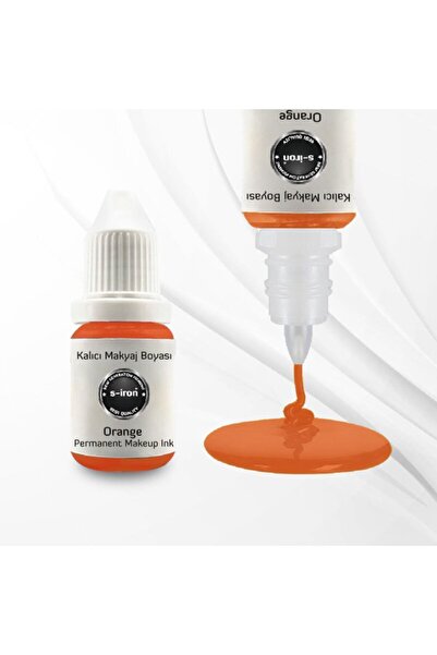 S-İRON COSMETİC Kalıcı Makyaj Kaş Boyası ( Orange Nötrleyici ) Pigment 12 ml