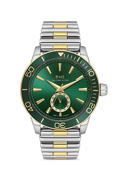 RMS Zeıtmeıster Rms Zeitmeister Rms.1.Ag1570.06 Men's Wristwatch