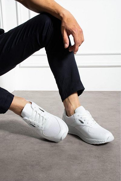 pasyone Λευκό - Ανδρικά Sneaker Mesh Casual Casual Παπούτσια