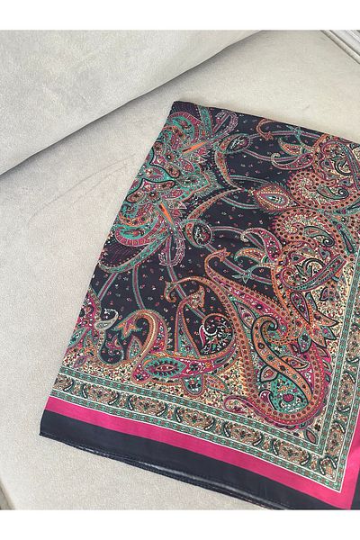 Sümeyye çeyiz Ethnic Retro Pattern Soft Cotton Shawl 180*85 cm