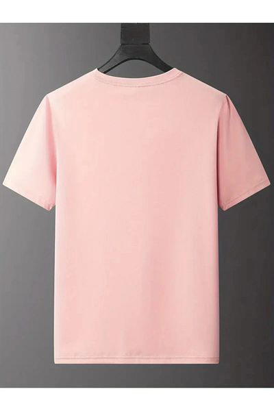 MANCY Unisex Large Size Minimal Printed Oversize 100% Cotton T-Shirt
