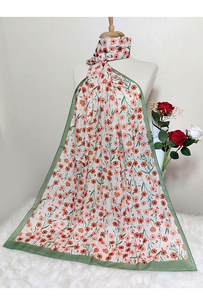 REMOMODA Patterned Soft Cotton Shawl
