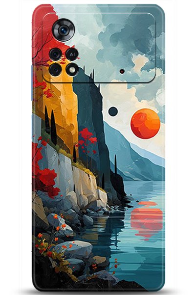 adveksiyon حافظة هاتف Xiaomi Poco X4 Pro 5G مطبوعة بدقة عالية - سلسلة الأناضو...