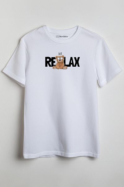Merch&ice Tricou unisex cu imprimeu Just Relax Bear