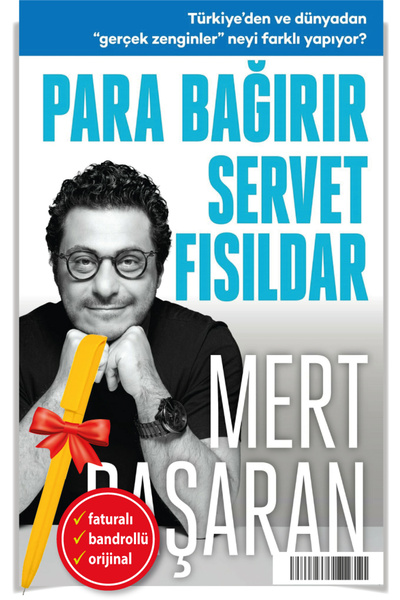 Butik Yayınları Alfa Kalem+ Para Bağırır Servet Fısıldar MERT BAŞARAN YENİ KİTAP - gerçek zenginler Butik Ekonomi